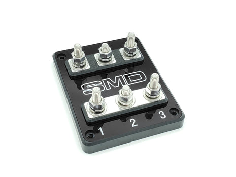 SMD TRIPHSFBALM Triple Anl Fuse Block Black