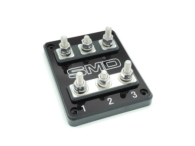 SMD TRIPHSFBALM Triple Anl Fuse Block Black