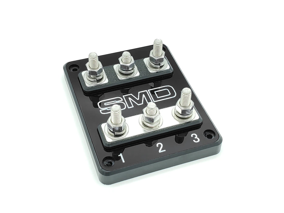 SMD TRIPHSFBALM Triple Anl Fuse Block Black