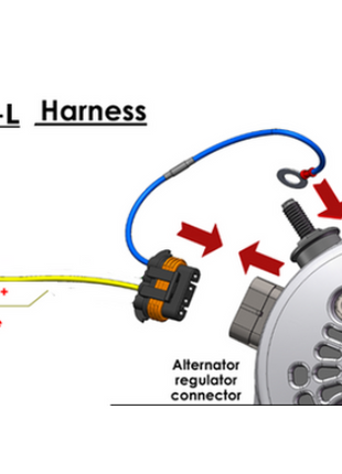 Mechman P101-L +1v Voltage Boost Harness