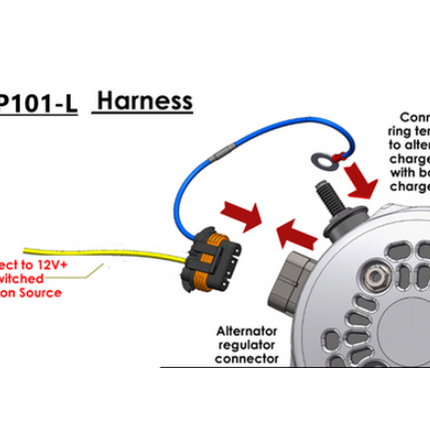 Mechman P101-L +1v Voltage Boost Harness