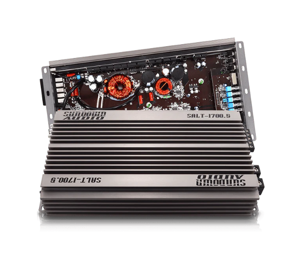 Sundown Audio SALT-1700.5 Car Audio 5-Channel 1700W Amplifier/Amp
