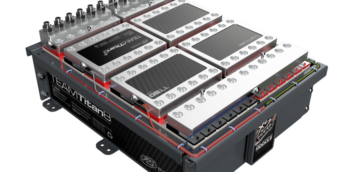 【希少/美品】ダンロップ XL MEGA IMPEDANCE TITANIUM XS Power Team Titan TT60 Competition Car Audio Lithium Battery