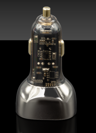 Sparked Innovations 12v USB Car Charger + Voltmeter