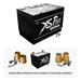 XS Power A3400 Group 34 vintage 12V AGM battery with optional 580 and 586 brass post adaptors for clamp style installations