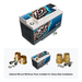 XS Power D4900 12V AGM battery with optional 580 and 586 brass post adaptors for clamp style installations