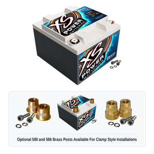 XS Power D925 12 Volt AGM 2000 Amp Sealed Car Audio Battery/Power Cell+Terminals