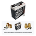 XS Power Li-S680-16 16V lithium battery with optional 580 and 586 brass post adaptors for clamp style installations