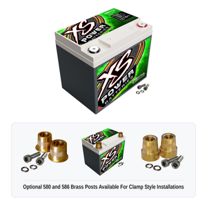 XS Power PS975L 12V Group U1R AGM Powersports Battery