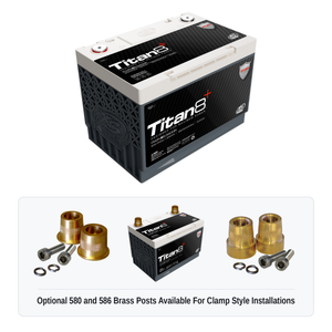 XS Power Titan8 PWR-S5-3400R 12V Lithium BCI Group 34R Battery