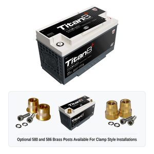 XS Power PWR-S5 Group 49 Titan8 12V Lithium 2000A 120 Energy Wh Battery for 5000 Watts
