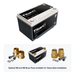 XS Power PWR-S5-6500 Titan8 battery with optional 580 and 586 brass post adaptors for clamp style installations