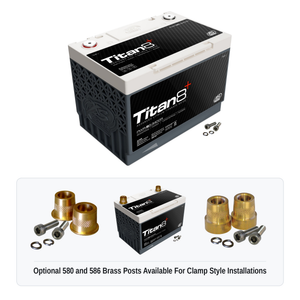 XS Power PWR-S6 Group 34R Titan8 14V Lithium 2000A 144 Energy Wh Battery for 6000 Watts
