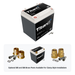 XS Power RSV-S6-30Q Titan8 lithium reserve battery with optional 580 and 586 brass post adaptors for clamp style installations