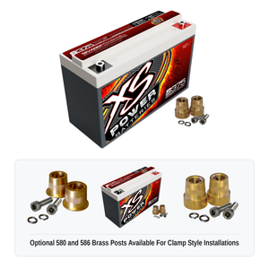 XS Power S375 12 Volt AGM 800 Amp Sealed Starting/Racing Battery/Power Cell