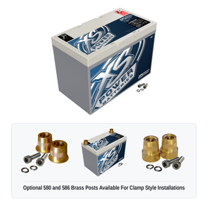 XS Power XP2500 12V 2500 Amp Deep Cycle AGM Battery/Power Cell