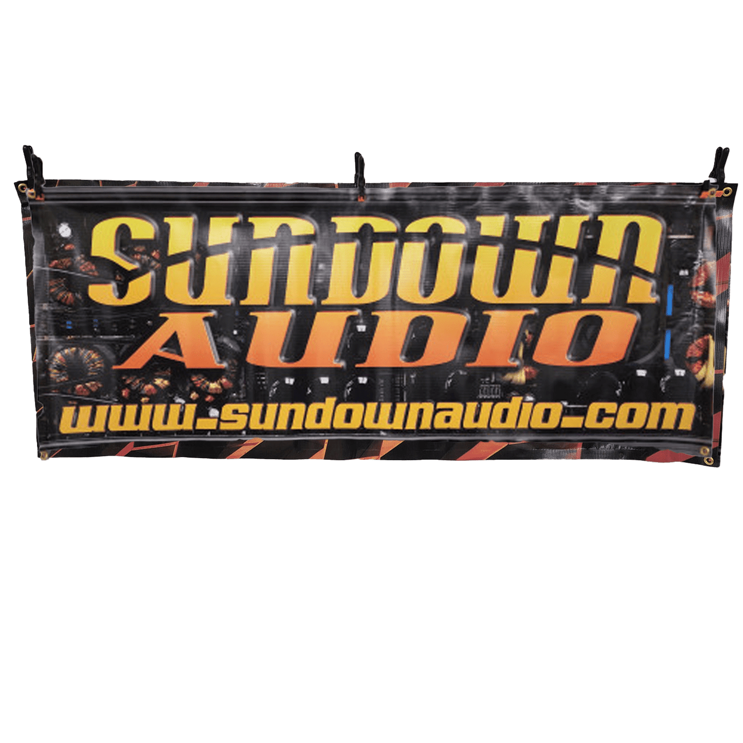 Amp Guts Logo Banner - Sundown Audio