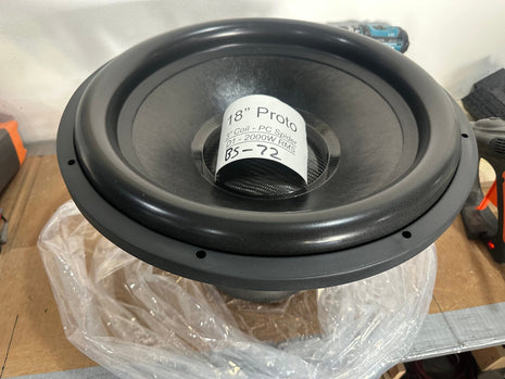 18" D1 Subwoofer Prototype - 2000W RMS - BS-72 image 0