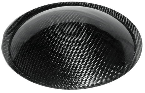 9.84" (250mm) Carbon Fiber Speaker Subwoofer Dust Cap image 0