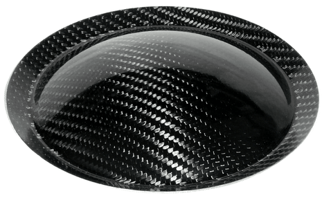 6.5" (165mm) Carbon Fiber Speaker Subwoofer Dust Cap image 0