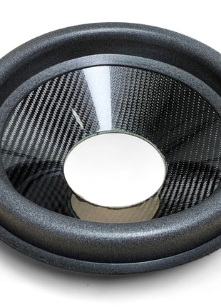 12″ Carbon Fiber Subwoofer Cone - Big Roll - 4″ Opening image 0