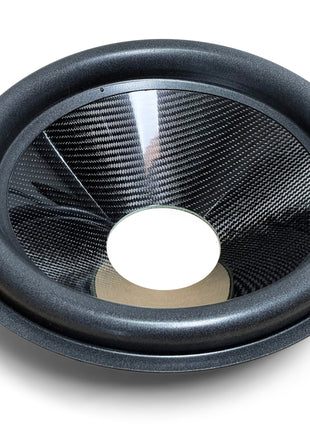 15″ Carbon Fiber Subwoofer Cone - Big Roll - 4″ Opening image 0
