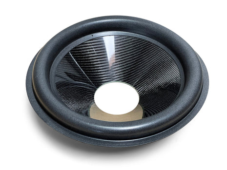 15″ Carbon Fiber Subwoofer Cone - Big Roll - 4″ Opening image 0