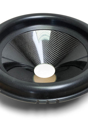 18″ Carbon Fiber Subwoofer Cone - Big Roll - 3″ Opening image 0