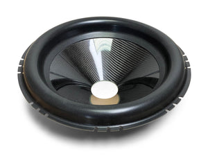 18″ Carbon Fiber Subwoofer Cone - Big Roll - 3″ Opening