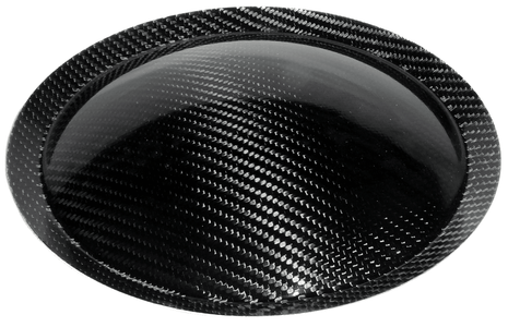 9.0" (230mm) Carbon Fiber Speaker Subwoofer Dust Cap image 0