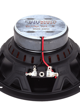 E-6.5CX 6.5" 6-1/2 Coaxial Car Audio Speakers+Built-In Tweeters - Sundown Audio
