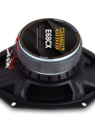 E-68CX 6" x 8" 6x8 Coaxial Car Audio Speakers+Built-In Tweeters - Sundown Audio