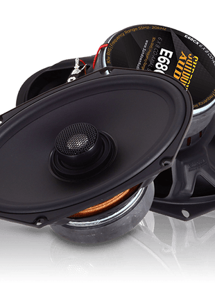 E-68CX 6" x 8" 6x8 Coaxial Car Audio Speakers+Built-In Tweeters - Sundown Audio