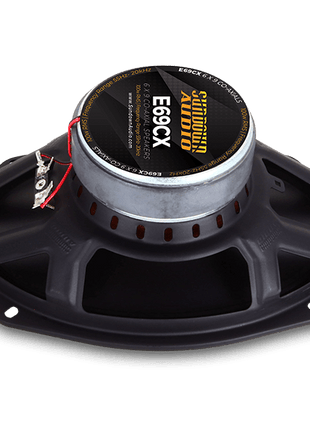 E-69CX 6" x 9" 6x9 Coaxial Car Audio Speakers+Built-In Tweeters - Sundown Audio