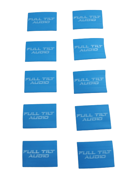 Full Tilt Audio 1/0 AWG Heat Shrink With Full Tilt Logo- 10 Pack