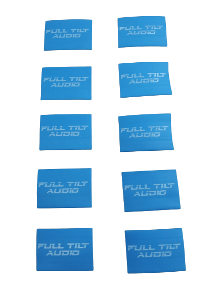 Full Tilt Audio 1/0 AWG Heat Shrink With Full Tilt Logo- 10 Pack - Sundown Audio