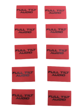Full Tilt Audio 1/0 AWG Heat Shrink With Full Tilt Logo- 10 Pack