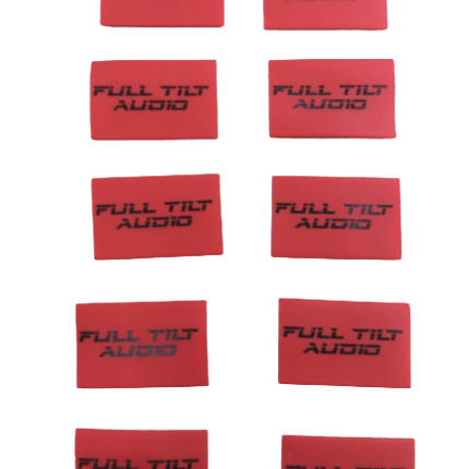 Full Tilt Audio 1/0 AWG Heat Shrink With Full Tilt Logo- 10 Pack