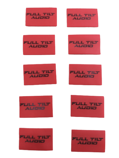 Full Tilt Audio 1/0 AWG Heat Shrink With Full Tilt Logo- 10 Pack