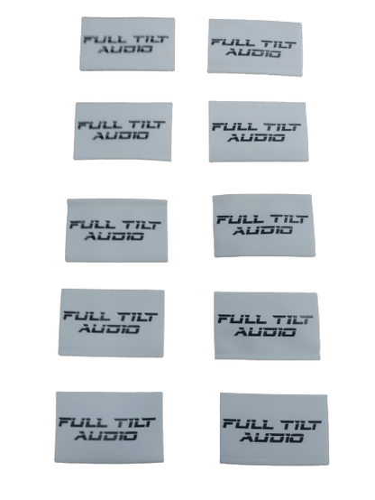 Full Tilt Audio 1/0 AWG Heat Shrink With Full Tilt Logo- 10 Pack