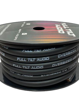 Full Tilt 50' 1/0 AWG OFC Power/Ground Cable