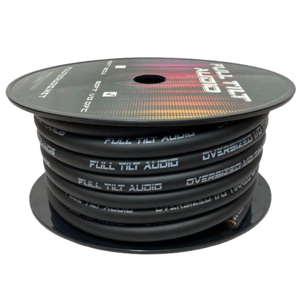 Full Tilt 50' 1/0 AWG OFC Power/Ground Cable
