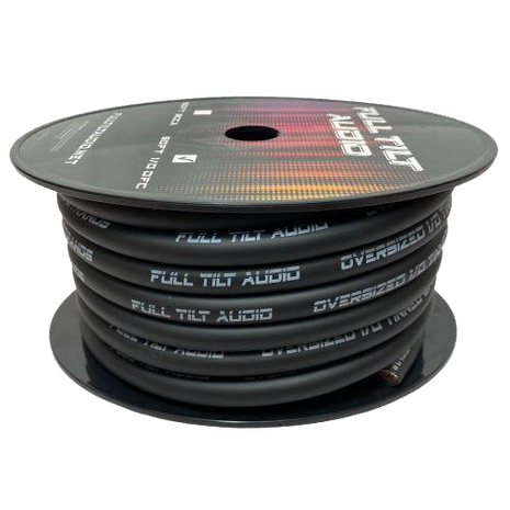 Full Tilt 50' 1/0 AWG OFC Power/Ground Cable