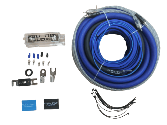 Full Tilt Audio 1/0 AWG OFC Amplifier Wire Kits - Sundown Audio