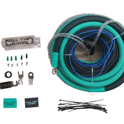 Full Tilt Audio 1/0 AWG OFC Amplifier Wire Kits
