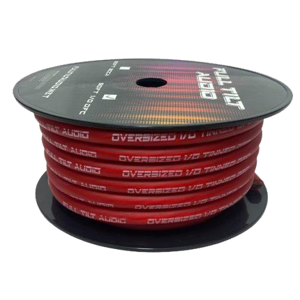 Full Tilt 50' 1/0 AWG OFC Power/Ground Cable