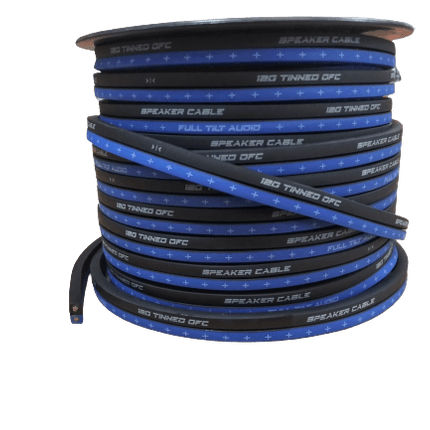 Full Tilt Audio 100' 12 AWG 100% OFC Speaker Wire - Sundown Audio