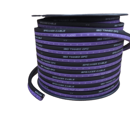 Full Tilt Audio 100' 12 AWG 100% OFC Speaker Wire