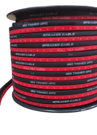 Full Tilt Audio 100' 12 AWG 100% OFC Speaker Wire