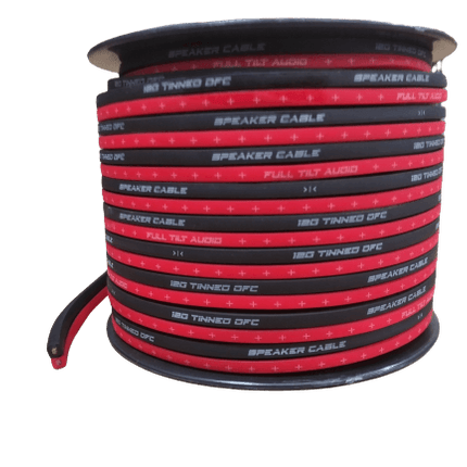 Full Tilt Audio 100' 12 AWG 100% OFC Speaker Wire